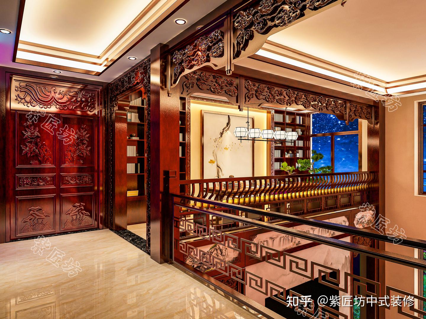 石家庄自建房装修丨国人的理想住宅,还得是中式别墅! - 知乎