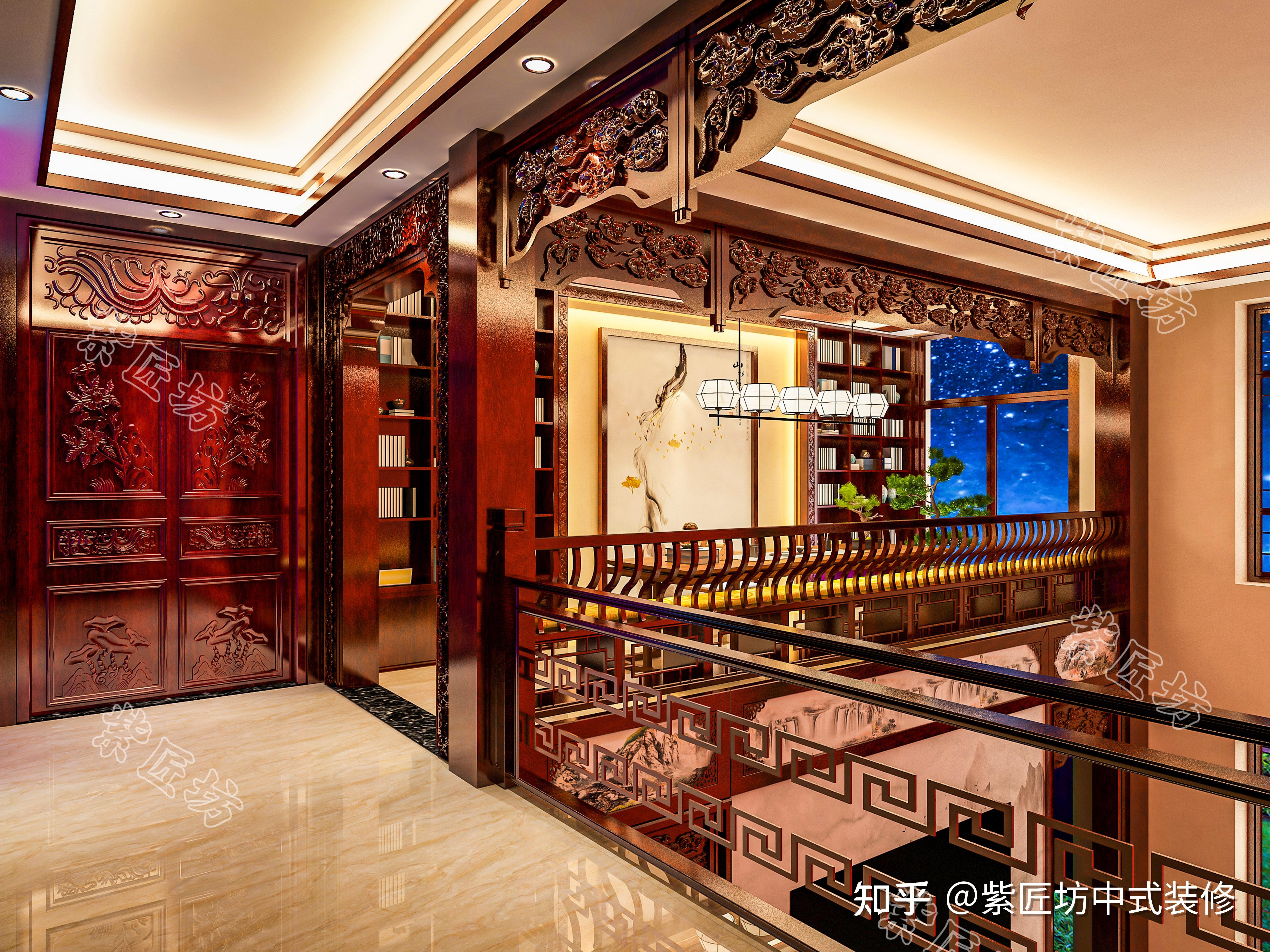 石家庄自建房装修丨国人的理想住宅,还得是中式别墅! - 知乎