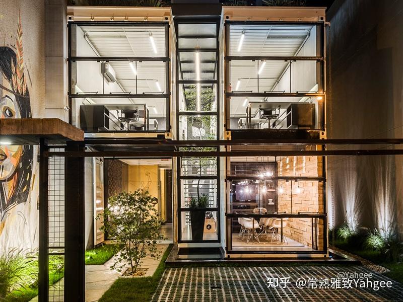 循环利用的模块化集装箱建筑 - 知乎