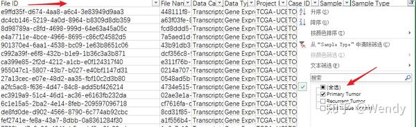 从TCGA数据库中下载指定类型样本的数据 - 知乎