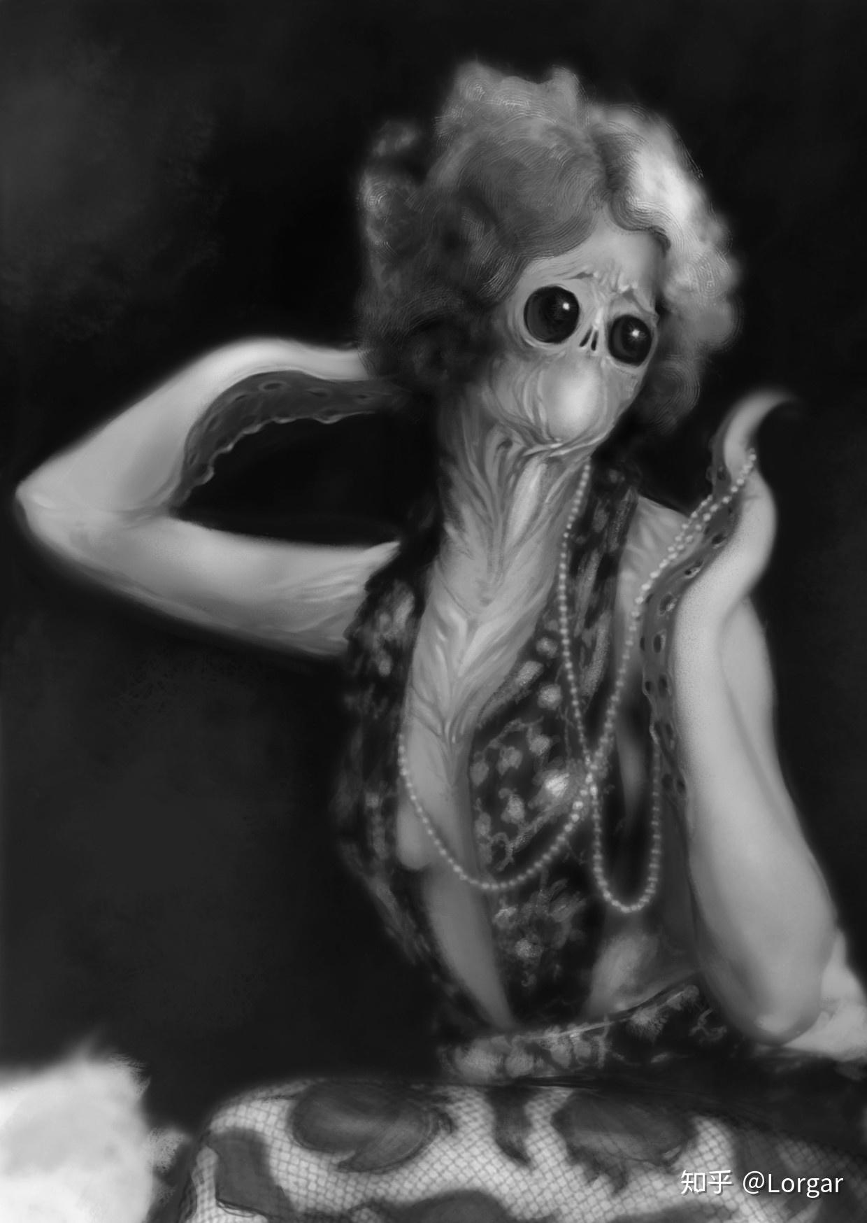 【克苏鲁】伦勃朗风格克苏鲁画像