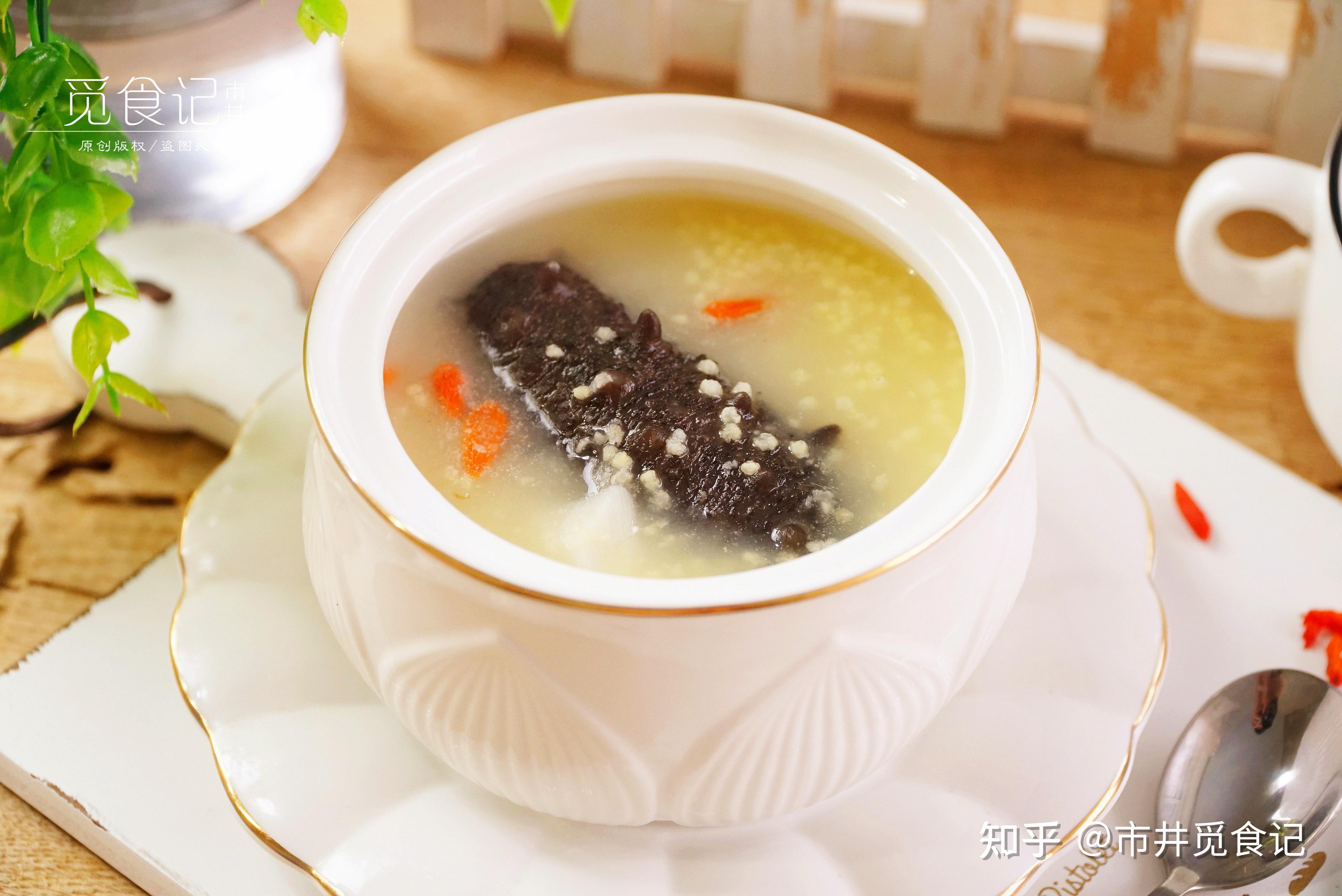 多吃海参-海参小米粥