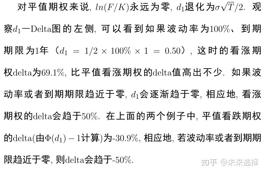 期权基础之希腊字母delta(I): 为什么平值期权delta不是50% - 知乎