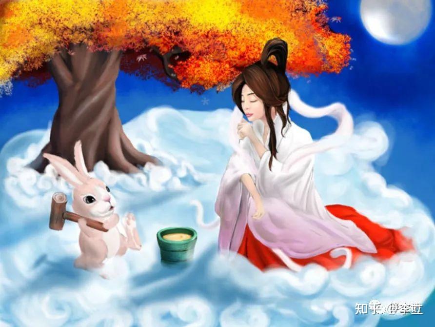 嫦娥奔月中国神话故事13