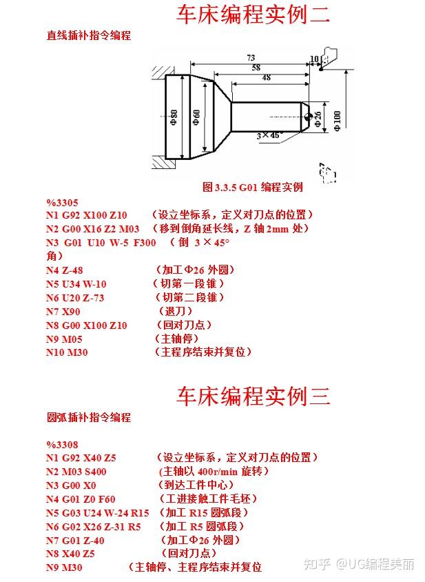 数控车床编程