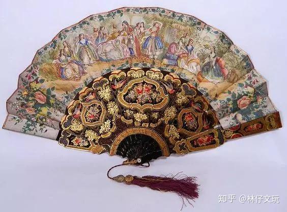 文玩扇子的文化 种类 材质与功能 各种形状的扇子图片 柏然网