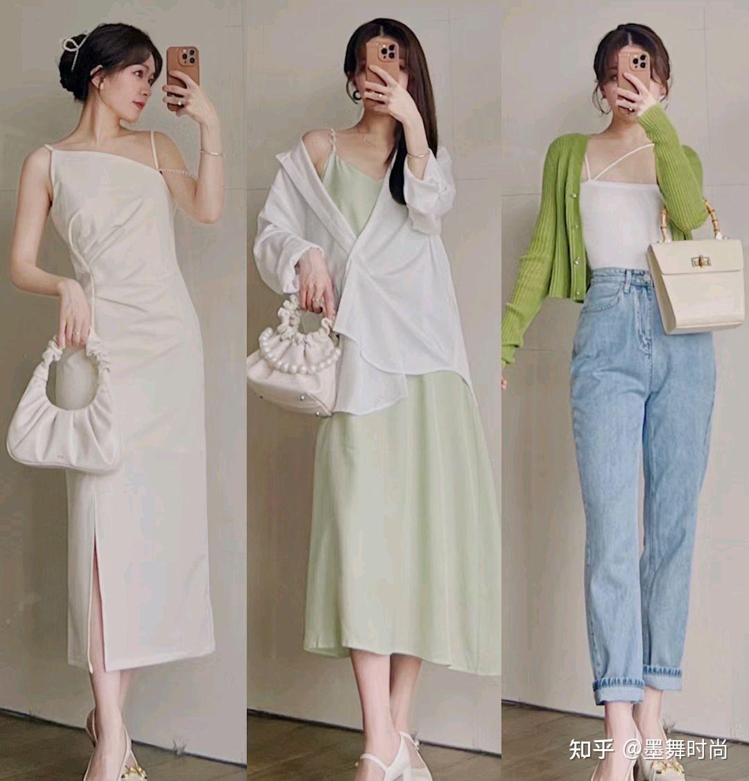 她的马卡龙色系搭配,治愈了我夏季穿搭配色焦虑 - 知乎