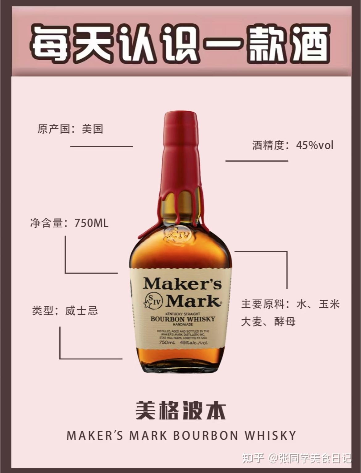 每天认识一款酒——美格波本威士忌 - 知乎