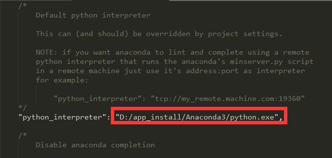 Anaconda sublime text 3 настройка