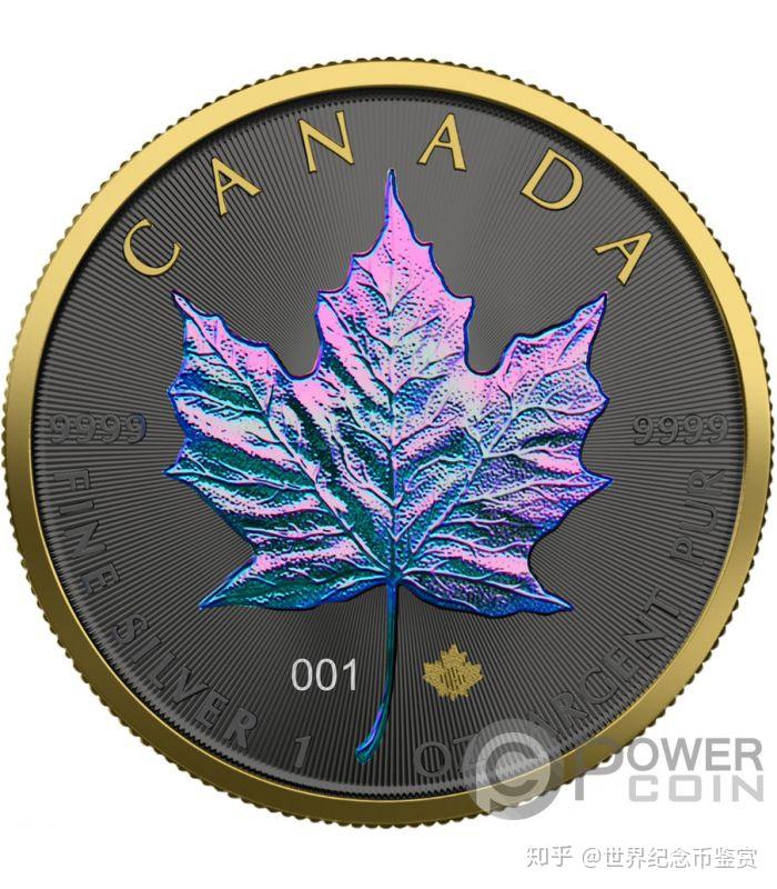 加拿大2020年枫叶变色1盎司银币欣赏