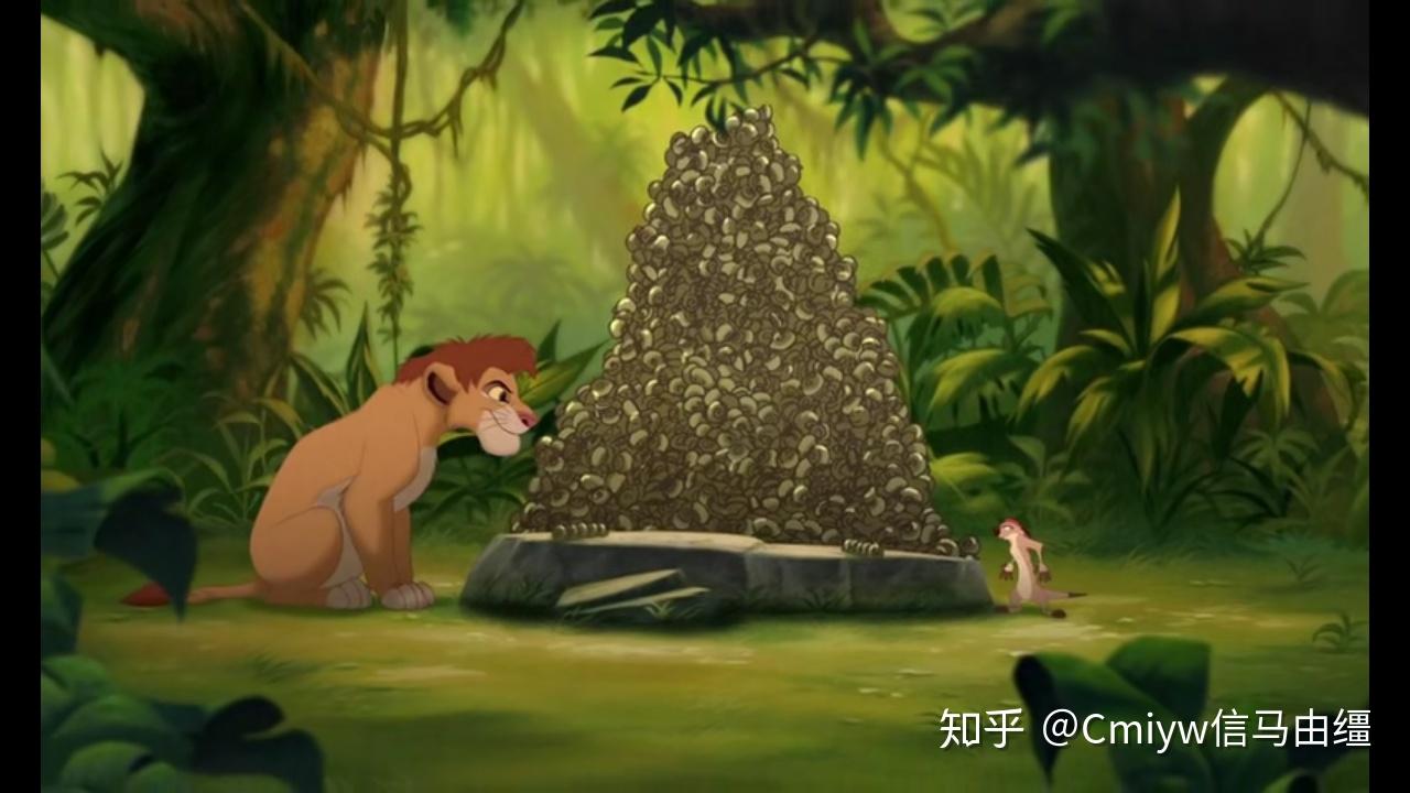 狮子王中辛巴真的可以吃虫子长得那么强壮搞死刀疤和鬣狗群吗