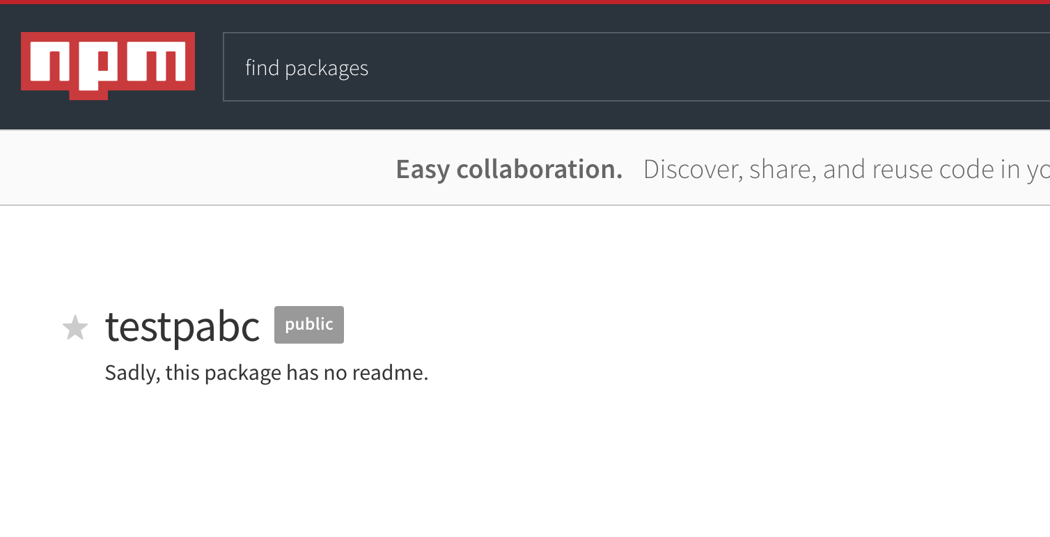 Npm packages 