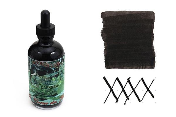 最适合不太吸水的纸(高档钢笔专用纸):黑暗之心(heart of darkness)