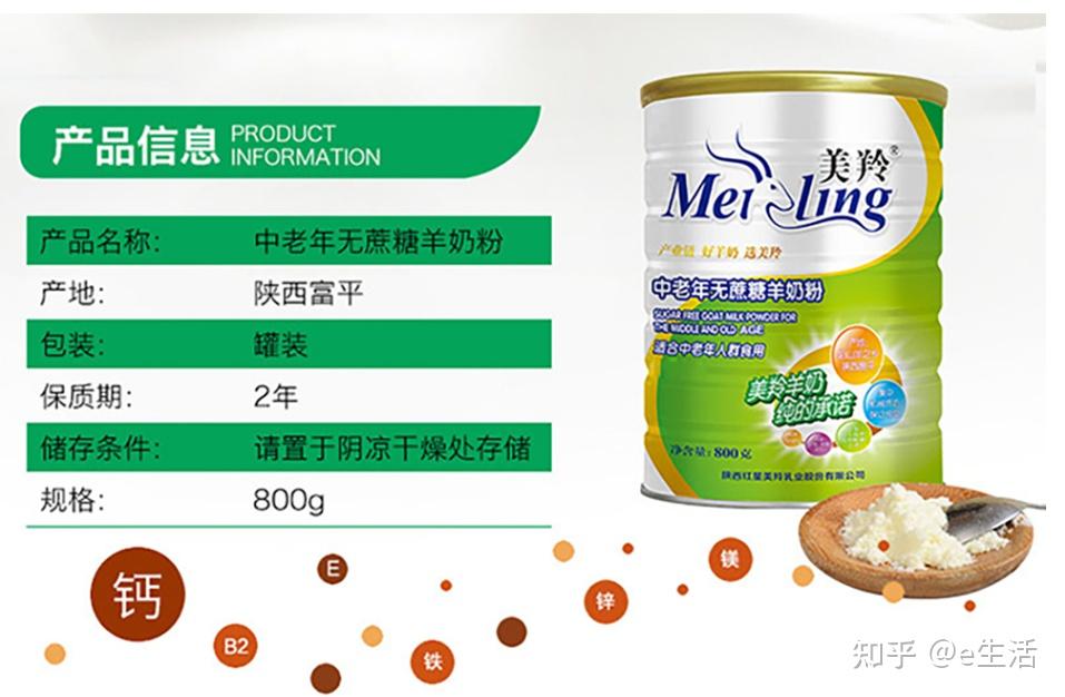 2024年十大成人羊奶粉品牌排名