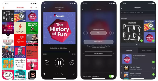 castbox moon fm podcast addict (安卓系统) …… 基础性延伸阅读