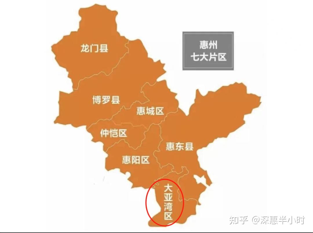 大亚湾楼盘分布图地图图片