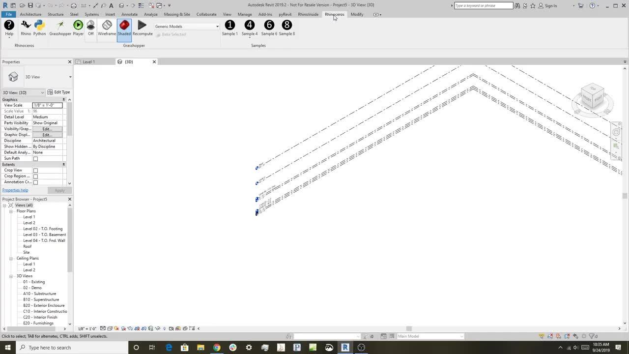 RhinoInside Revit 入门系列教学视频