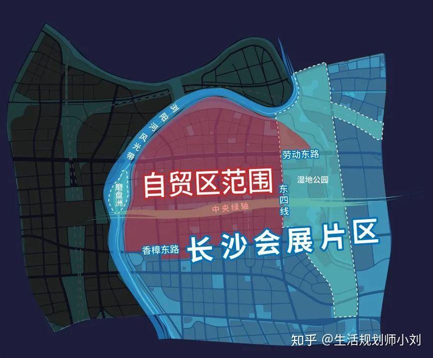 湖南自贸区范围示意图图片