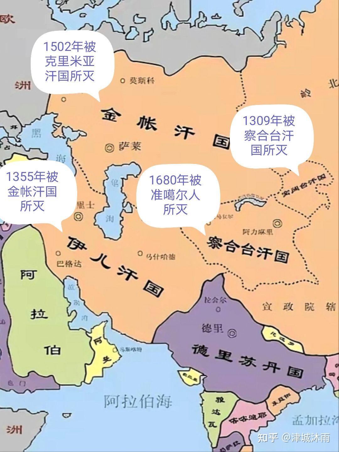 大蒙古国大汗列表图片