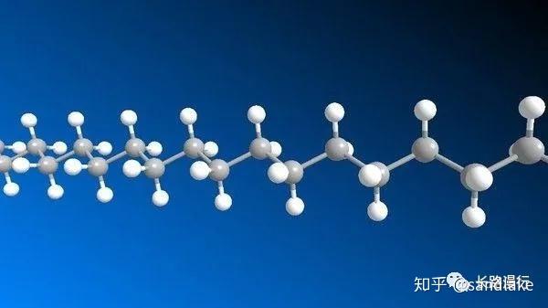 以聚乙烯(pe)为例,它的分子链是这个样子的.