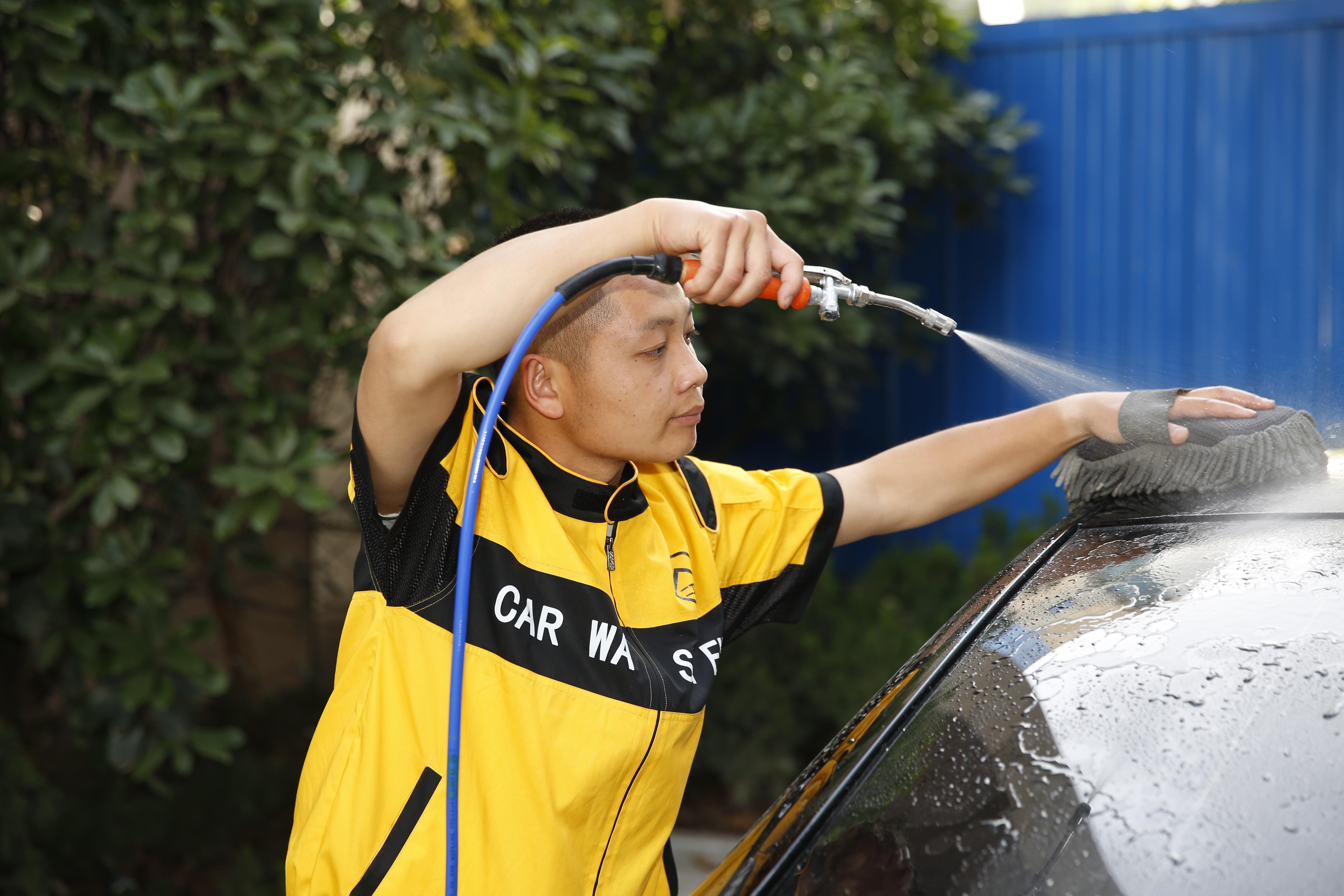 二卫码:创业新项目,中水上门洗车蓄势待发