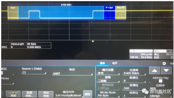 示波器查看UART波形 - 知乎