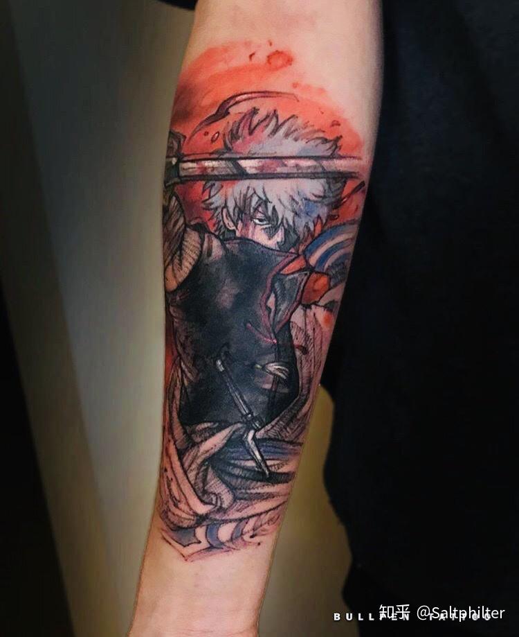 银魂银他妈这动漫该死的魅力文身图案整理