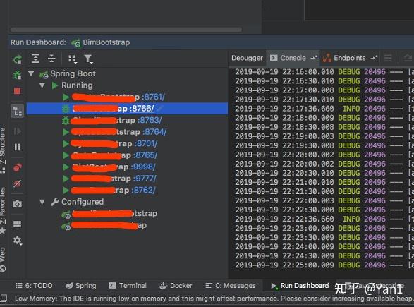 Intellij idea hot sale run dashboard