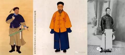 源自汉服的“满服” - 知乎