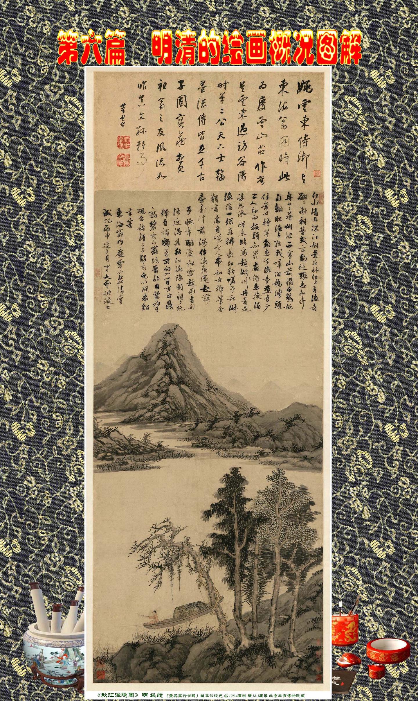 顾绍骅编辑中国画知识普及版第六篇明清的绘画概况（明画家上）二- 知乎