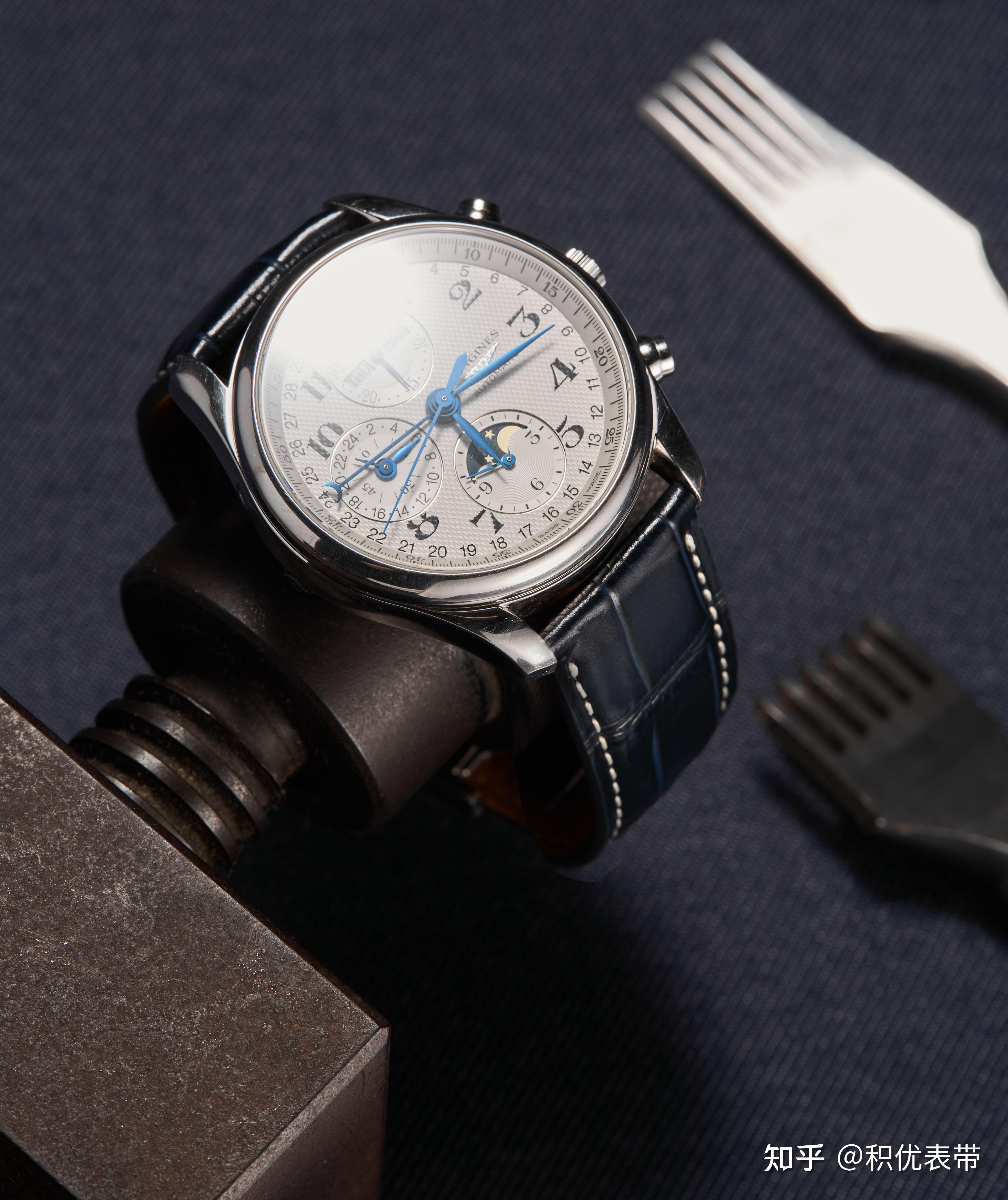 浪琴名匠八针时尚搭配