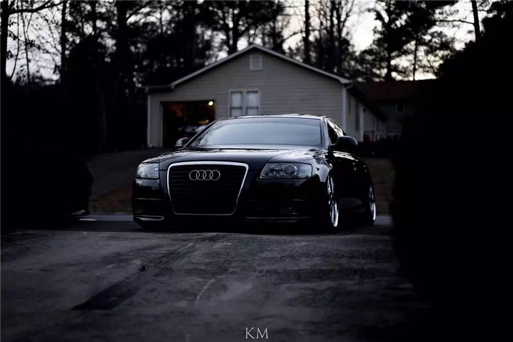 玩车志黑白双煞audia6c6audia4b8改装案例