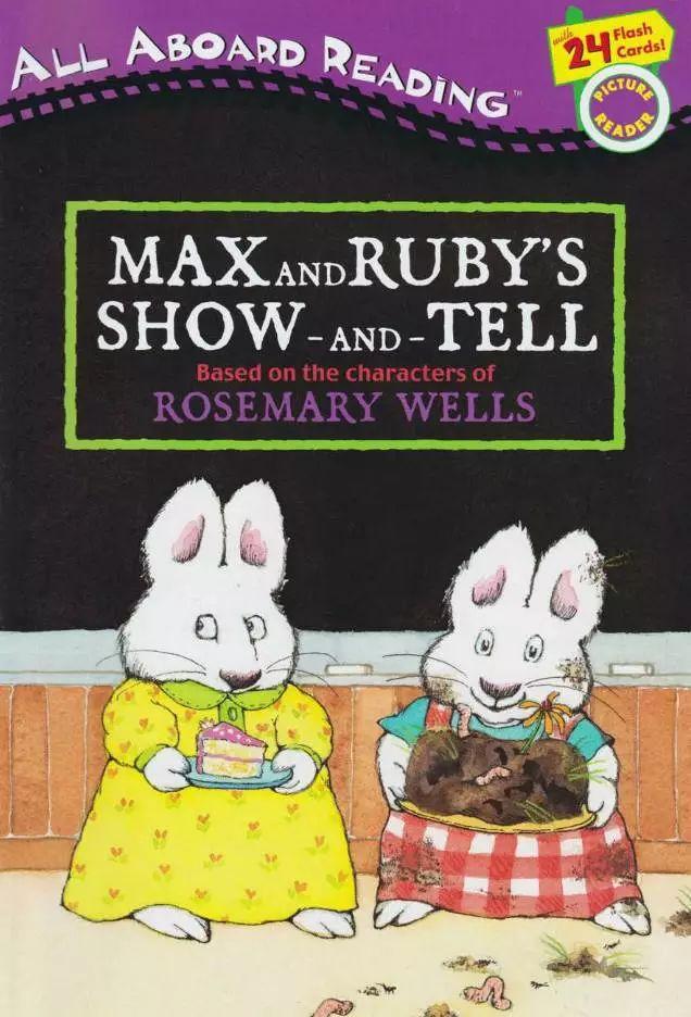 幼少儿英语启蒙动画片《小兔麦斯和露比max and ruby》(1-4季 15本pdf