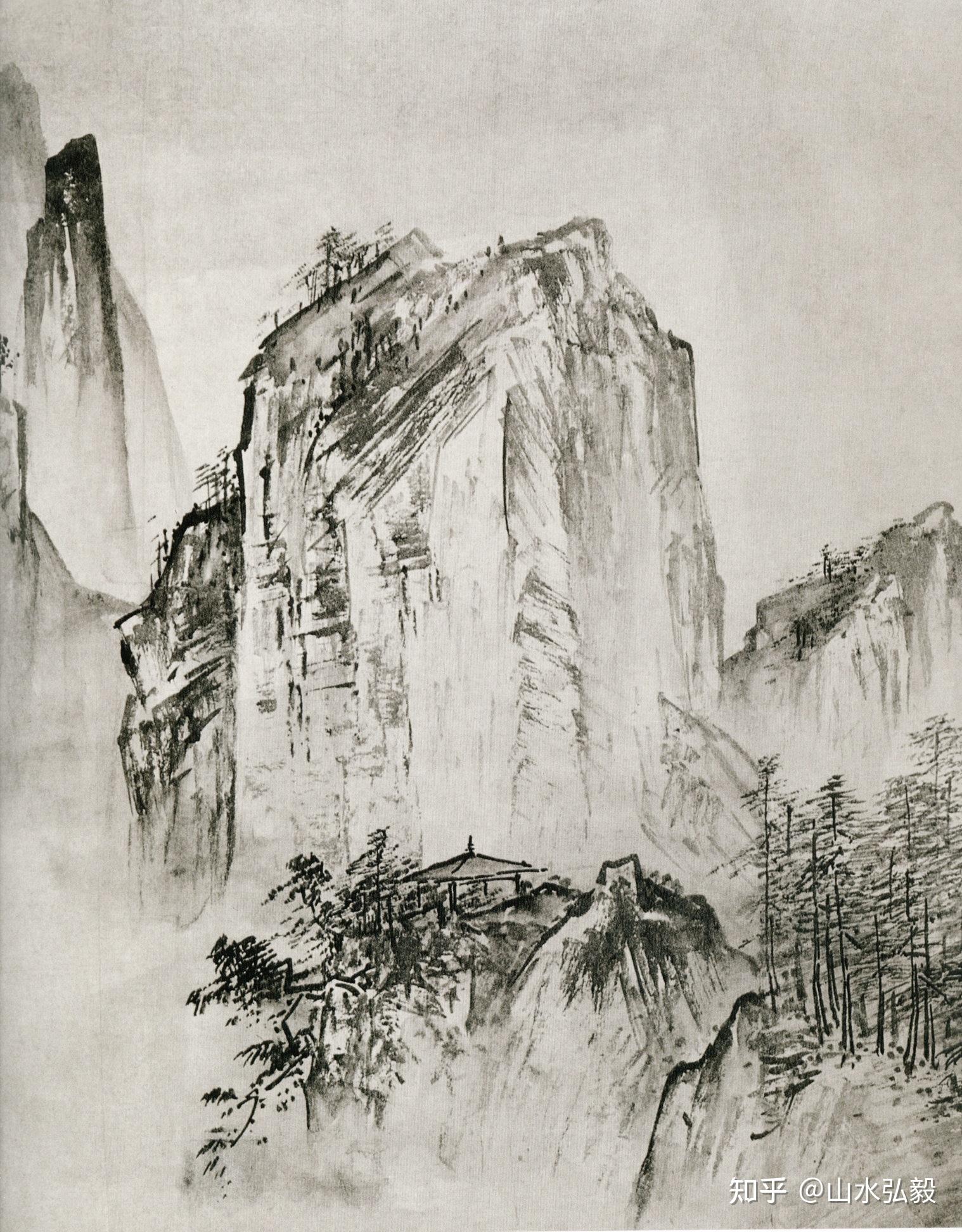 夏圭山水画如此完美,其"拖泥带水皴",就让无数人顶礼膜拜 - 知乎