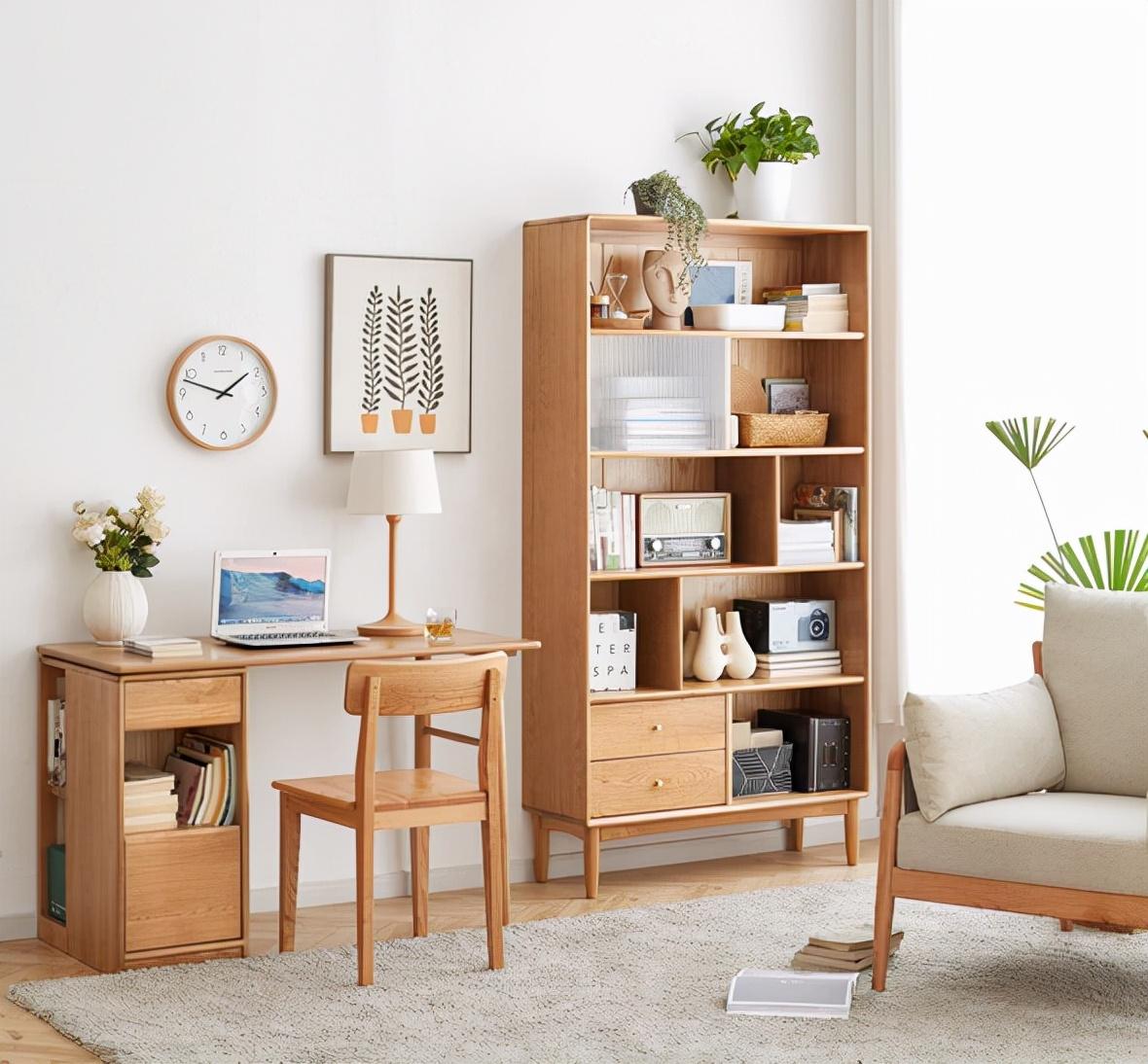 文艺范十足!有了这款源氏木语实木书柜,谁都知道我是读书人 - 知乎