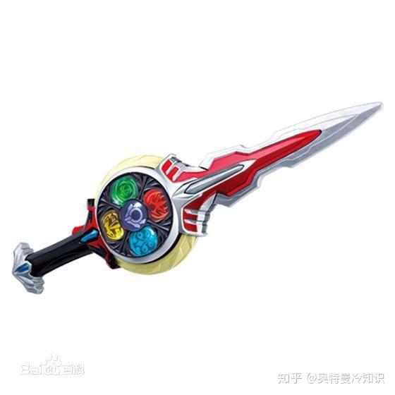 3,贝塔火花圣剑升级版的艾克斯奥特曼从头上取下的厉害武器,拥有能将