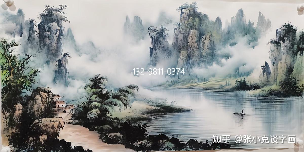 周国民新国风山水画惊艳书画收藏圈- 知乎