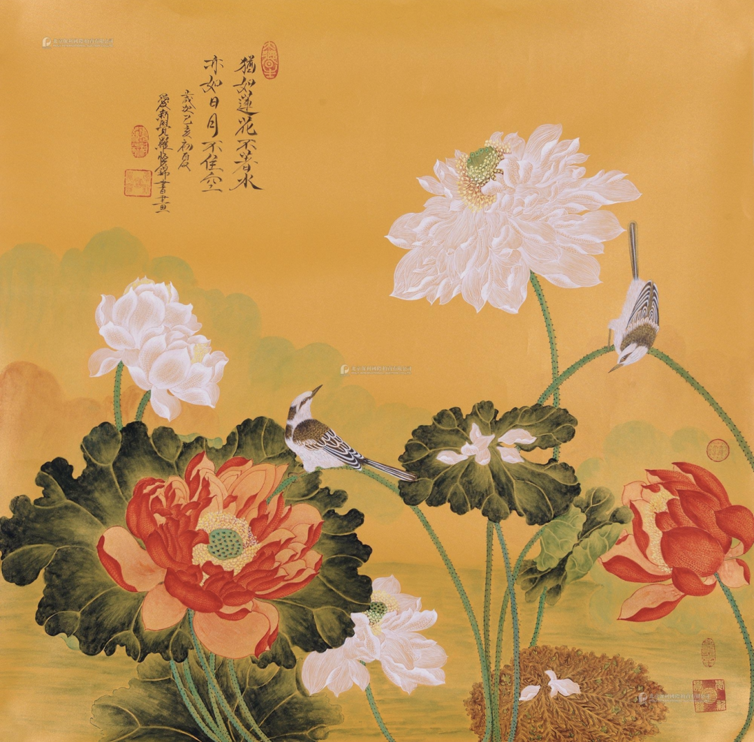 爱新觉罗恒锦皇家宫廷画派传承人