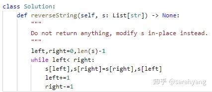 Leetcode 344. Reverse String - 知乎