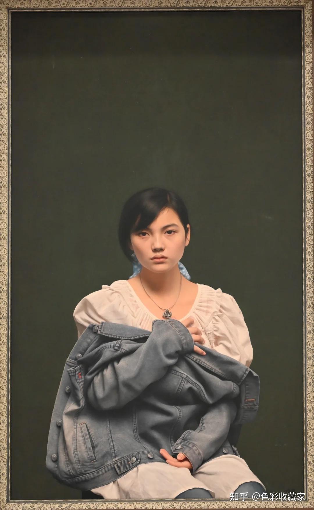 冷军小唐的极致细节为何这幅超写实油画让人寒毛直竖