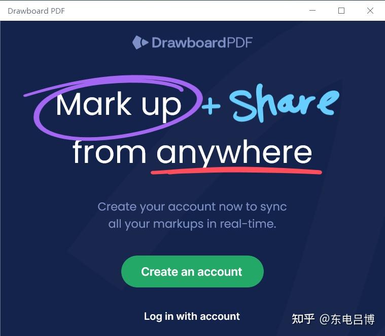 Drawbord的PDF标注与保存功能的免费实现_电气小吕 - 知乎