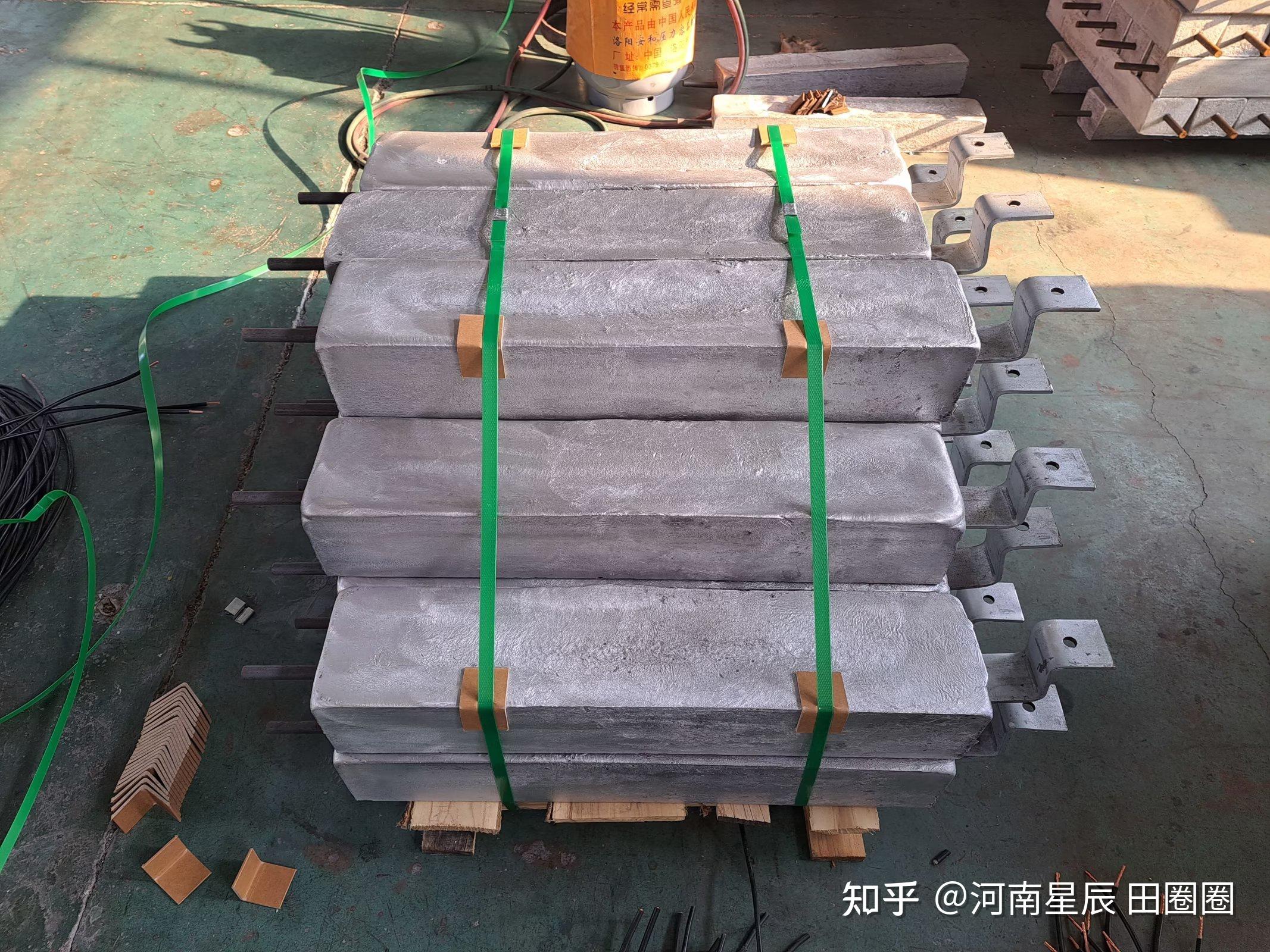镁合金牺牲阳极的安装方法