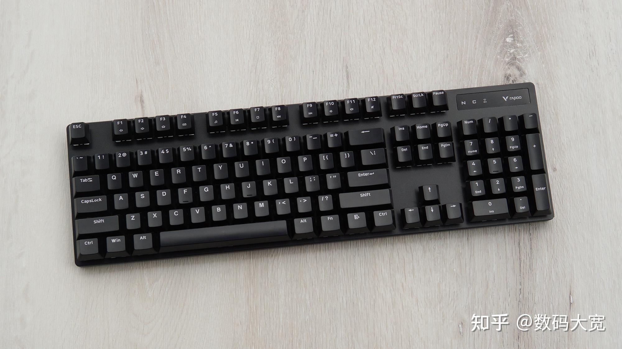 雷柏v500 pro机械键盘体验:自研轴体 极致性价比 - 知乎