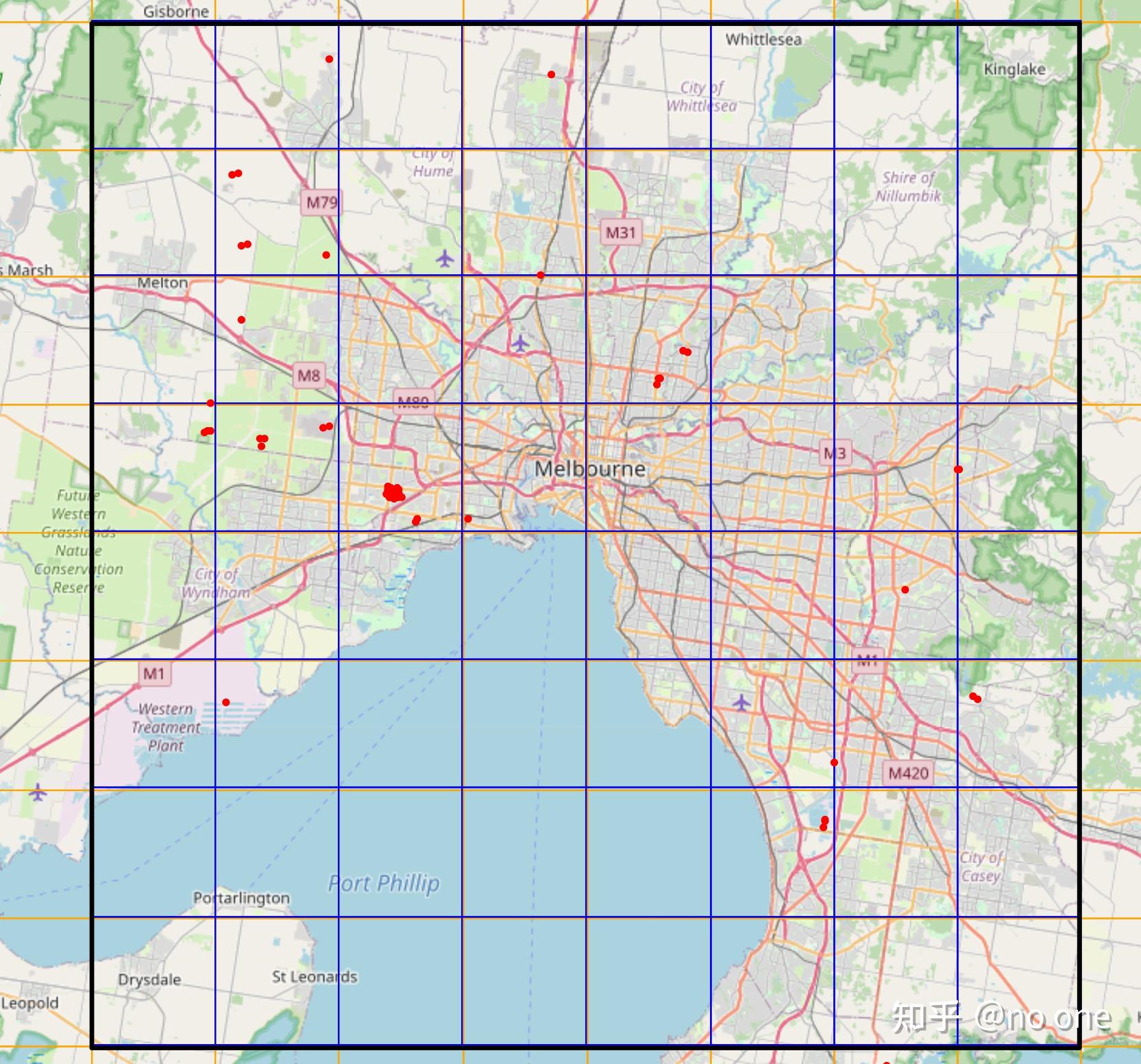 python实现地图栅格化