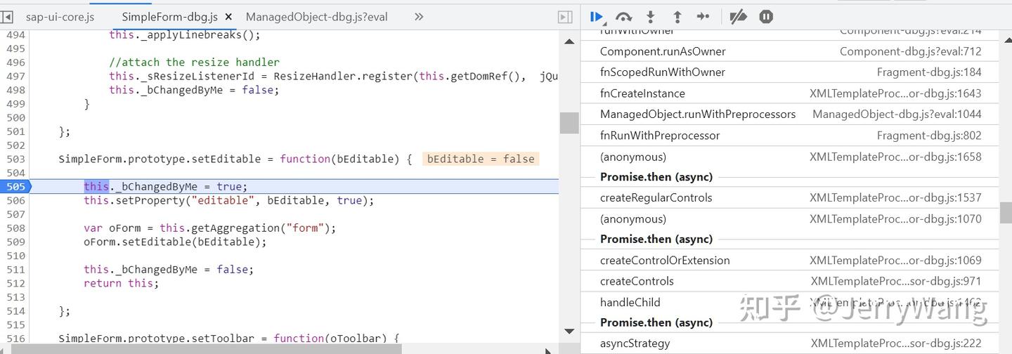 SAP UI5 SimpleForm 控件实例的初始化调试 - 知乎