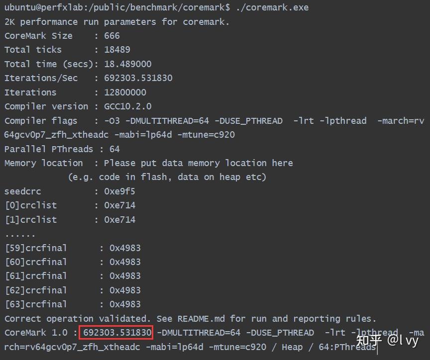 RISC-V公测平台发布· CoreMark测试报告 - 知乎