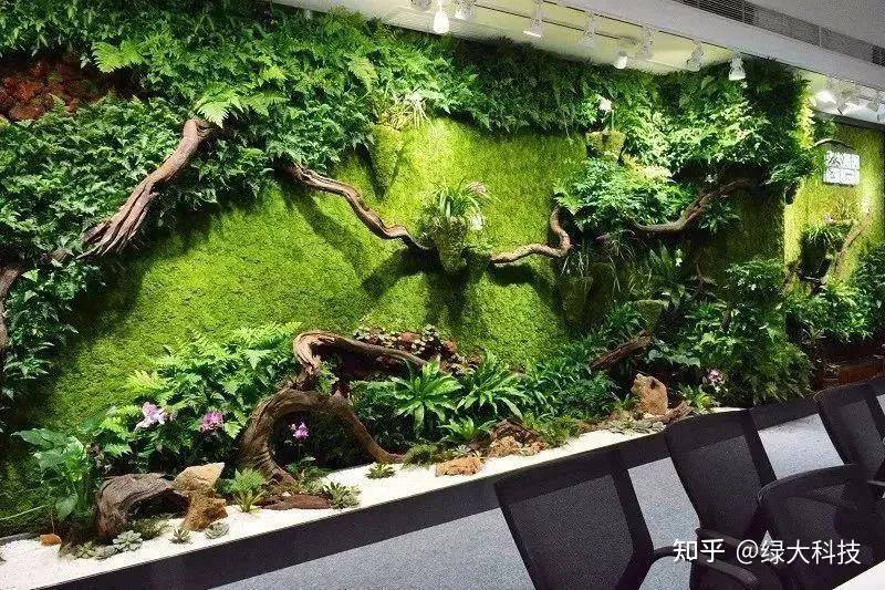 苔藓绿化墙——把植物种在墙上,让建筑与绿地不再对立 - 知乎
