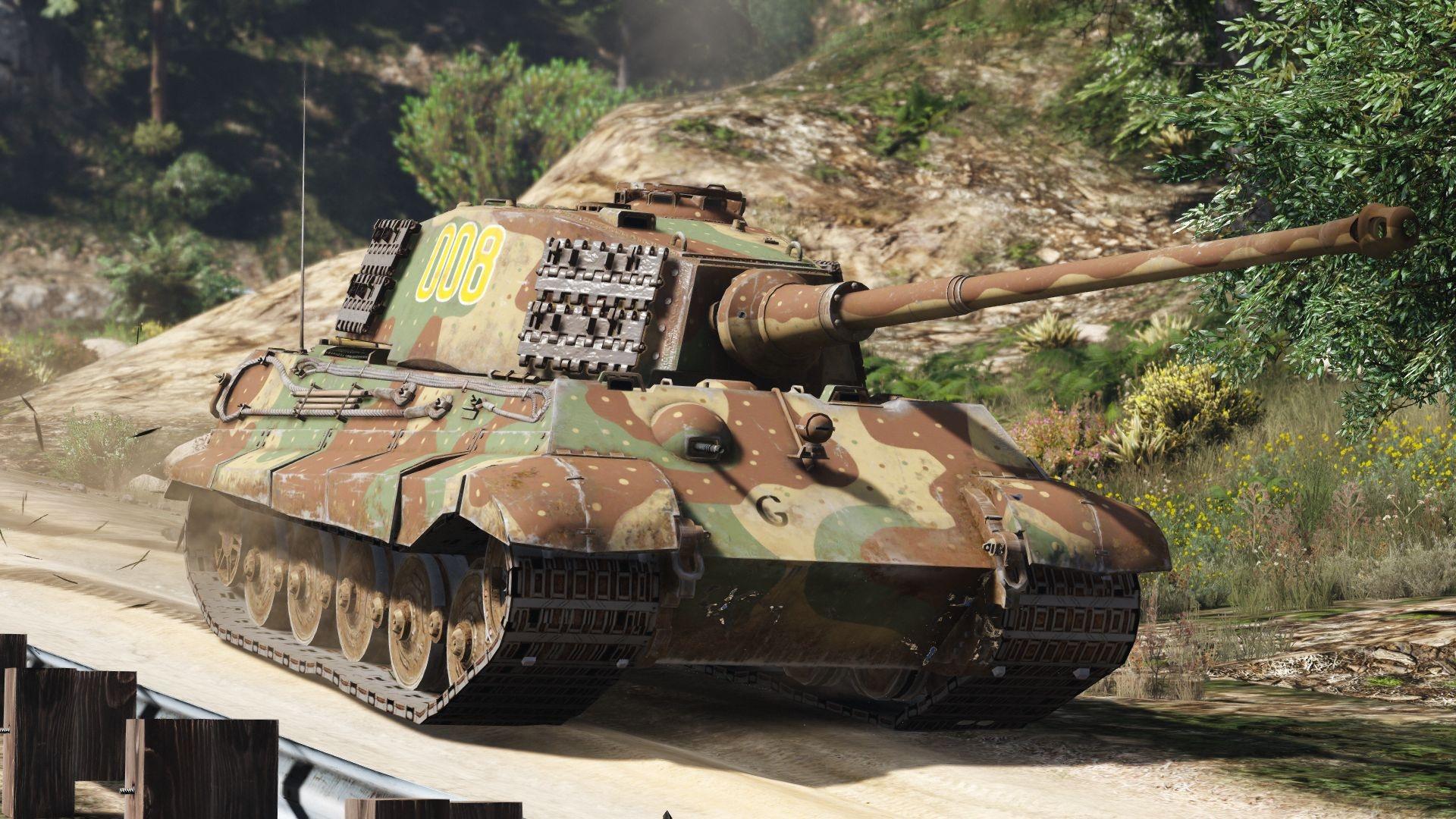 德国虎王重型坦克