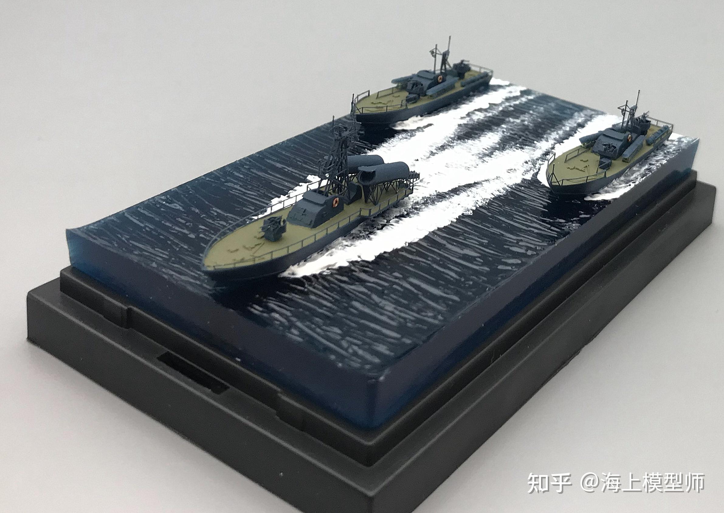 手工船模1700中国海军6602型鱼雷快艇023型导弹快艇