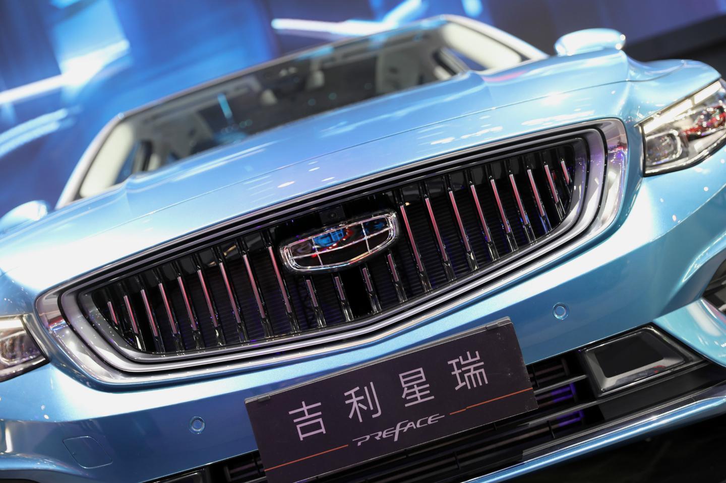 2020北京车展实拍小号s60不香吗图解吉利星瑞